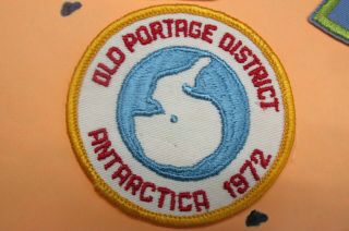 ^ 1972 Great Trail Council,  Antartica Patch,  Old Portage Bsa,  Boy Scout Oh Ohio