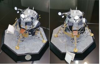 Franklin Nasa Apollo Xi 11 Lunar Module Lem Repaired Complete