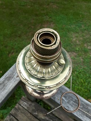 Antique Vintage BRASS ALADDIN MODEL 12 Oil Lamp 1928 - 1935 2