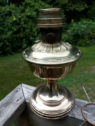 Antique Vintage BRASS ALADDIN MODEL 12 Oil Lamp 1928 - 1935 3