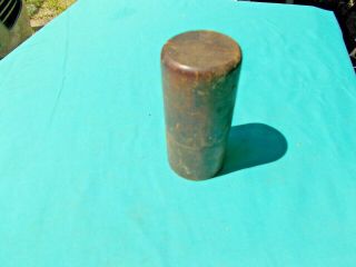 Vintage Wooden Drill Bit Container - Drill Index