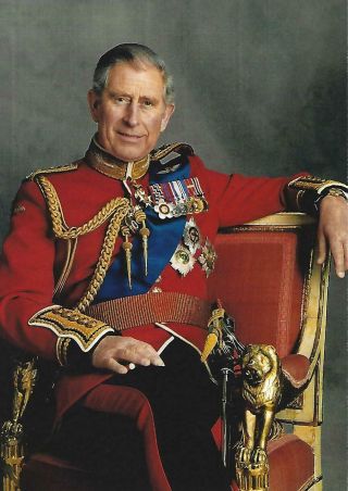 Prince Charles Modern Single Postcard