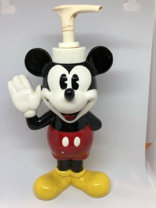 Mickey Mouse Soap/lotion Dispenser