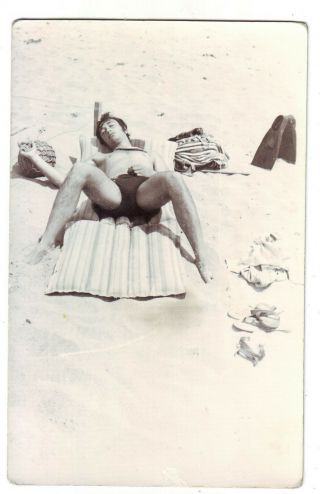 Semi Nude Man Gay Interest Vintage Photo 1971,  225