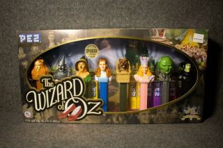 Wizard Of Oz Pez Limited Edition Collectors Set.  Eight Dispensers