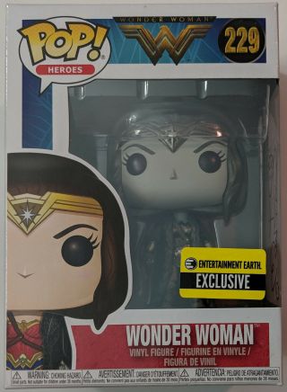 Pop " Wonder Woman " Wonder Woman (signed By William Messner - Loebs W/)