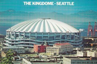 The Kingdome Seattle Washington Postcard 1970 