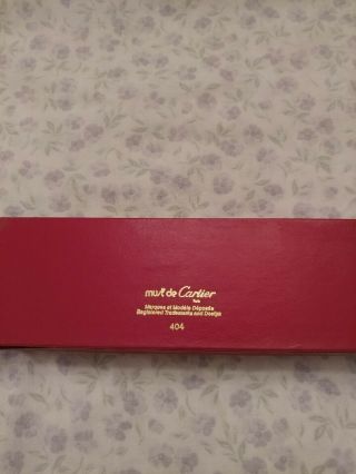 Must De Cartier ballpoint pen circa 1990 style 404 4