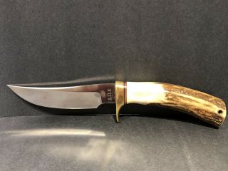 Jimmy Lile Custom Vintage 5” Knife Stag Handle