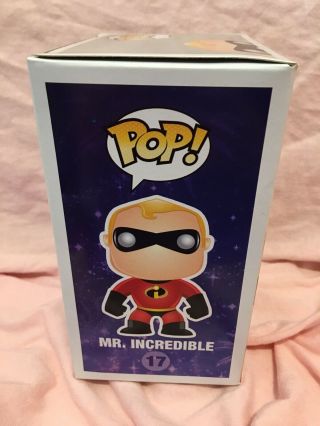Funko Pop Mr.  Incredible 17 Disney Store Series 2 The Incredibles Vaulted HTF 6