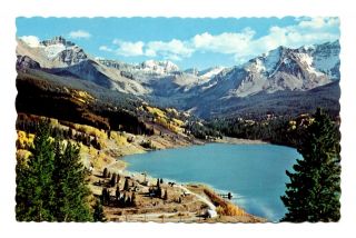 Trout Lake San Juan Mountains Postcard Colorado Dolores River Valley Basin