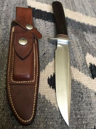 Vintage/ Vietnam Randall Camp And Trail Knife Model 5 With A 6 Inch Blade