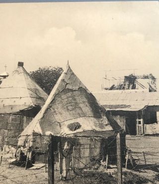 Lebanon Vintage Postcard Armenian Refugees Camp In Beirut Armenia Interest Tents 3
