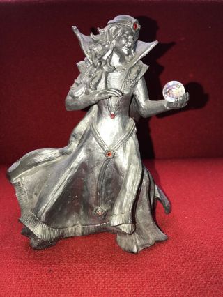 Michael Ricker pewter collectibles,  King of Thrones,  Dragon,  Wizard,  Sorceress 8