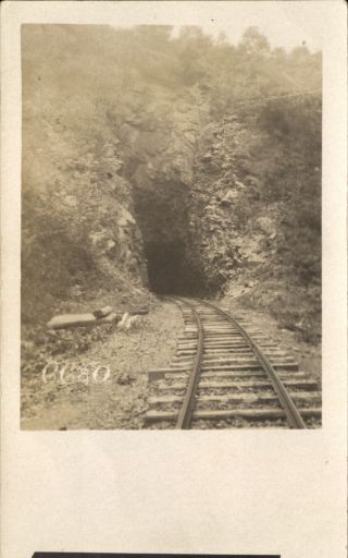 Rppc Cc&o Railroad Tunnel Location Unknown Operated Sc Nc Va Tn Ky Postcard