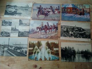 67 Old Antique Postcards Of Russia