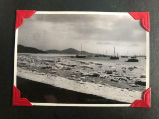 23 Photographs 1930s Winter Frozen Sea and Local Views Wei - Hai - Wei China 4