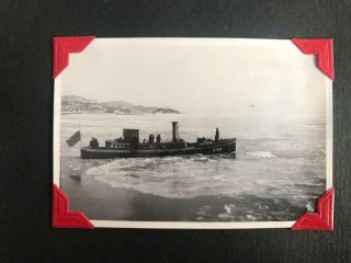 23 Photographs 1930s Winter Frozen Sea and Local Views Wei - Hai - Wei China 5