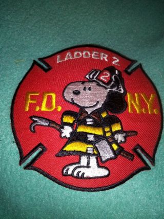 Ladder - 2 F.  D.  N.  Y.  Patch