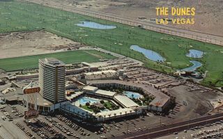 Las Vegas,  Nevada,  Nv,  Dunes Hotel,  Aerial View,  Chrome Vintage Postcard G5433