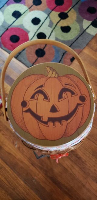 2001 Longaberger Pumpkin Patch Basket