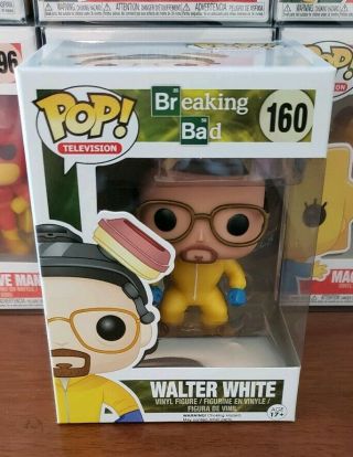Funko Pop Breaking Bad: Walter White 160 Yellow Haz Mat Suit Vaulted