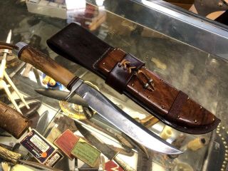 Vintage Randall Made Orlando Fla Model 3 Hunter Knife Special Order W/ History