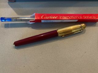 Vintage Cartier Pasha pen with refill 9