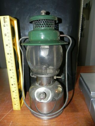 Vintage Coleman Lantern Model No.  249 Scout Chrome 4 - 49 Date Stamp Collector