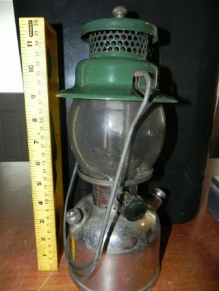 VINTAGE COLEMAN LANTERN MODEL NO.  249 SCOUT Chrome 4 - 49 Date Stamp Collector 2