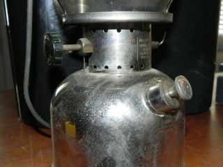 VINTAGE COLEMAN LANTERN MODEL NO.  249 SCOUT Chrome 4 - 49 Date Stamp Collector 7