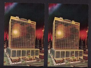 Holiday Inn Hotel Municipal Auditorium Kansas City Missouri 2 Vintage Postcards