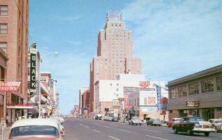 Ok Oklahoma City / East On Grand Avenue / 1950s