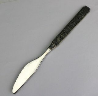 72 pc Konge Tinn Norway Pewter Metal King Olav Flatware Spoon Fork Knife Set JSC 7