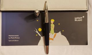 Montblanc Le Petit Prince Of The Stars Classique Rollerball Pen & Box