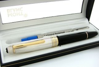 Montblanc Solitaire Doue Sterling Silver Legrand 162 Rollerball Pen