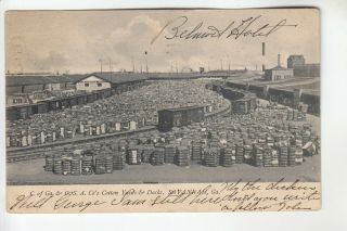 Cotton Yards & Docks Savannah Ga