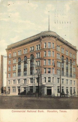 Commercial National Bank,  Houston,  Texas,  1907