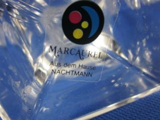 Marcaurel Nachtmann Germany Crystal Candle Holders 6