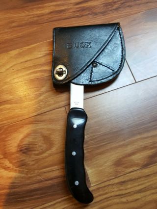 Buck Hatchet 106 In 95 Without Box With Black Micarta Handles 0 Use