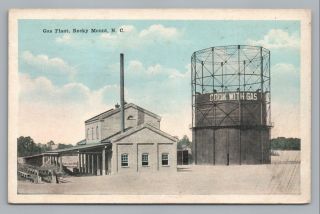 Gas Plant Rocky Mount North Carolina Nash County “cook W Gas” Industrial Antique