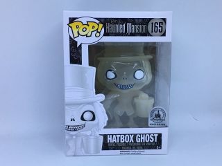 Funko Pop Haunted Mansion Hatbox Ghost Vinyl Figure Disney Park Exclusive 165