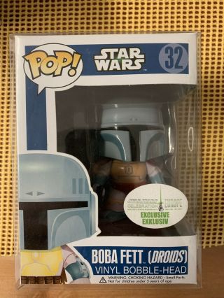Funko Pop Boba Fett (droids) Star Wars Celebration Europe