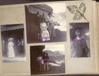 Military Ww1 Surgeon Major India George Stewart Family Photograph Album Jersey