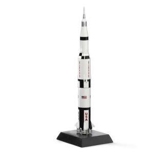 NASA Saturn V Apollo Rocket With Capsule Model Desk Display Space 1/200 ES Moon 3