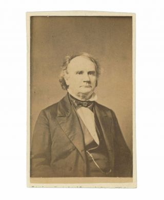 Civil War Cdv Of James M.  Mason,  Confederate Diplomat - Trent Affair