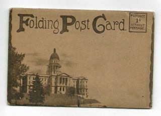 Vintage - Postcard Folder - Denver,  Colorado
