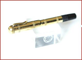 Montblanc N1 Italian continental 14 K Gold R 1920 safety Fountain pen/1920 10