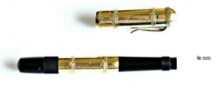 Montblanc N1 Italian continental 14 K Gold R 1920 safety Fountain pen/1920 11