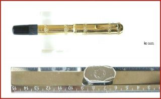 Montblanc N1 Italian continental 14 K Gold R 1920 safety Fountain pen/1920 7